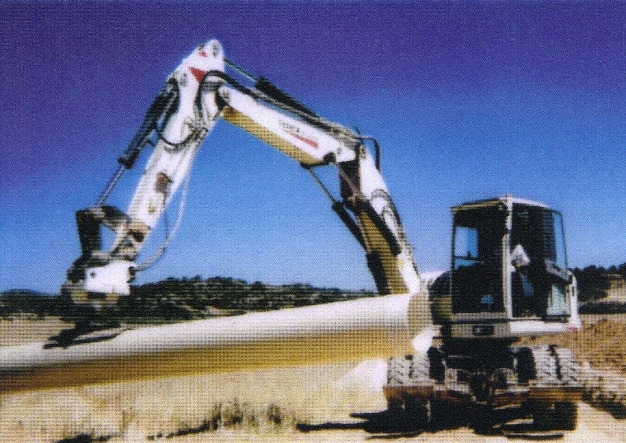 Manipulador por vacío de tuberías de gran tamaño